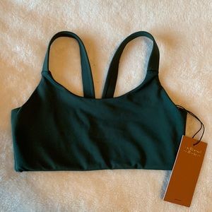 NWT Girlfriend Collective Lou Bra Moss Green XS